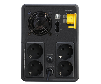UPS (zasilacz awaryjny) APC Back-UPS (2200VA/1200W, 4x Schuko, USB, AVR)